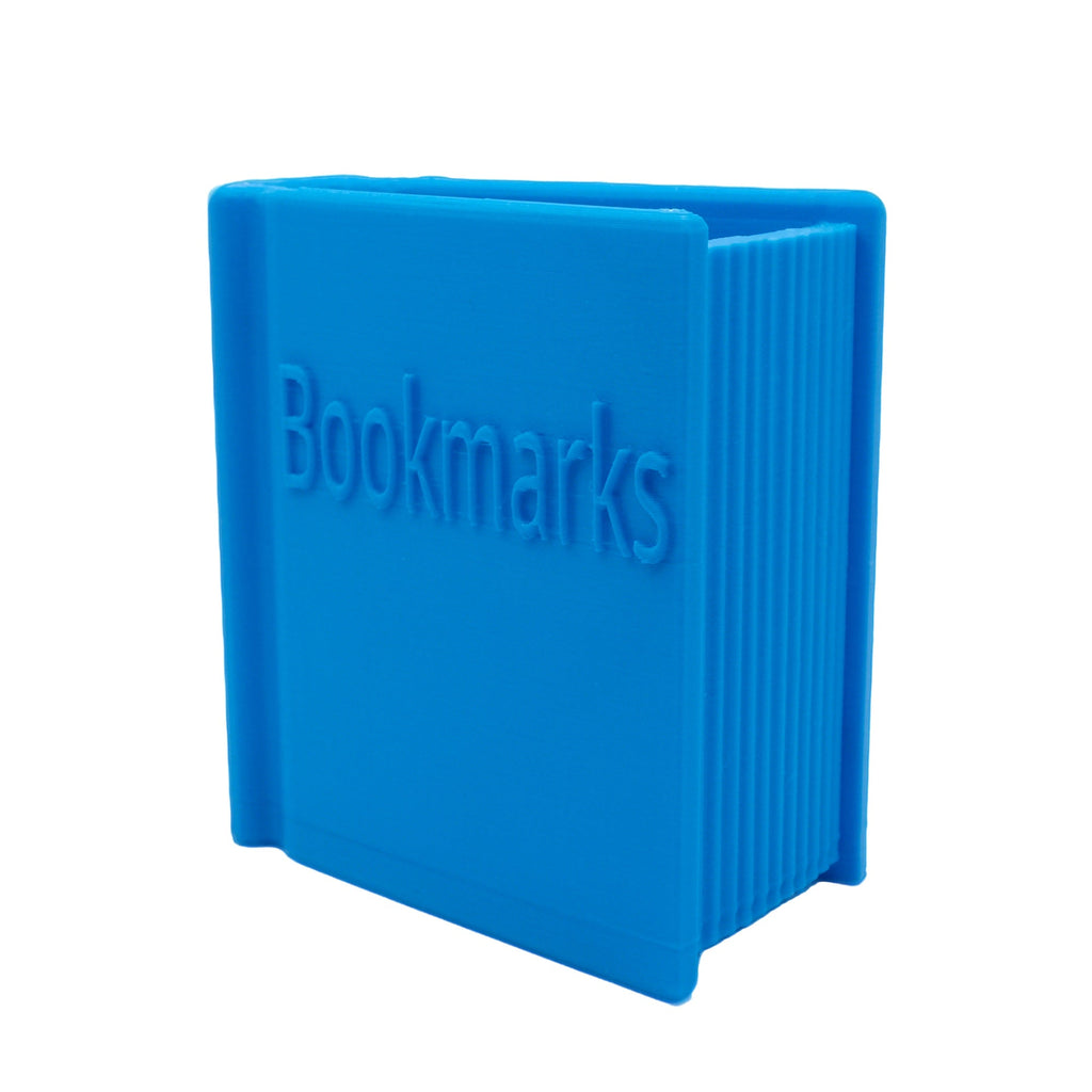3D Printed Book-Shaped Bookmark Holder, Desktop Bookmark Organizer With Large Capacity, Decorative Book Style Storage Stand For Desk, Office, Reading Room & Bookshelf