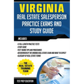 Virginia Real Estate Salesperson Practice Exams and Study Guide - Paperback