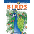 Creative Haven Birds Dot-To-Dot Coloring Book - Paperback