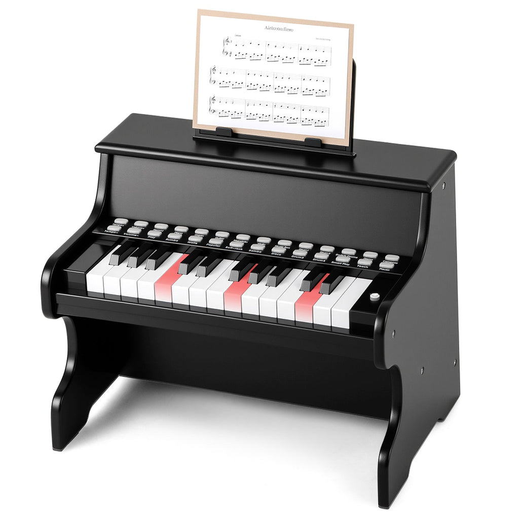 25 Keys Kids Piano Keyboard with Adjustable Speed and Teaching Mode