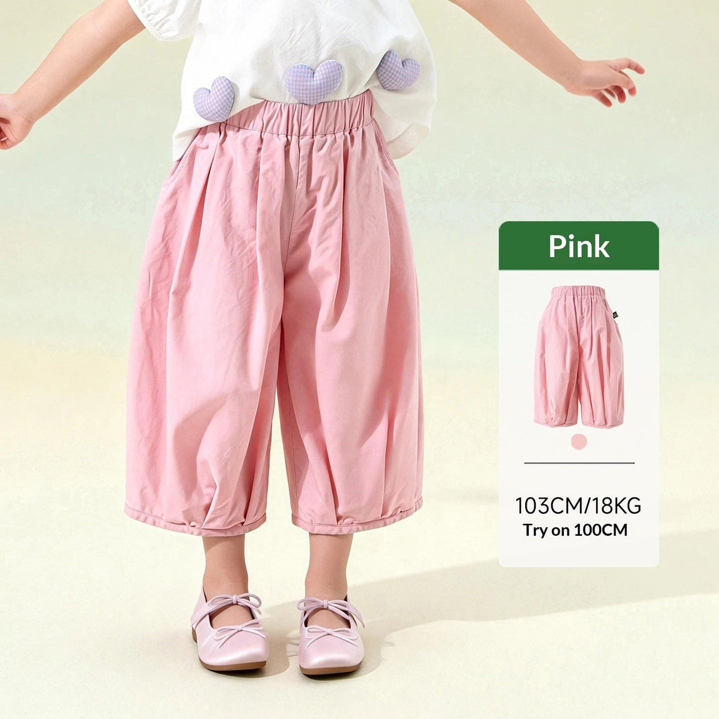 Girls Two-piece Set Top And Pants