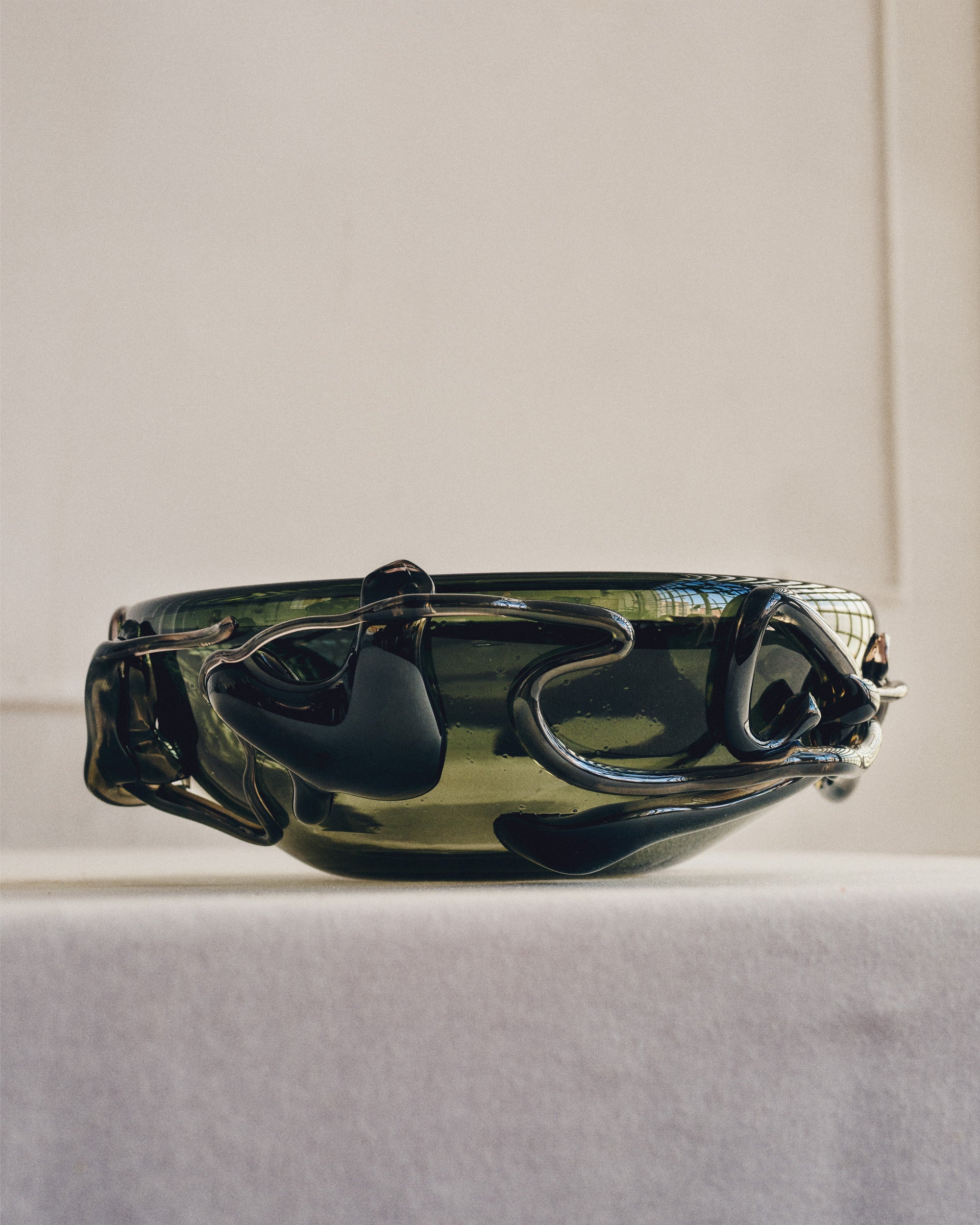 vine bowl in tourmaline