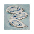 Oysters Galore Absorbent Stone Coaster | Single