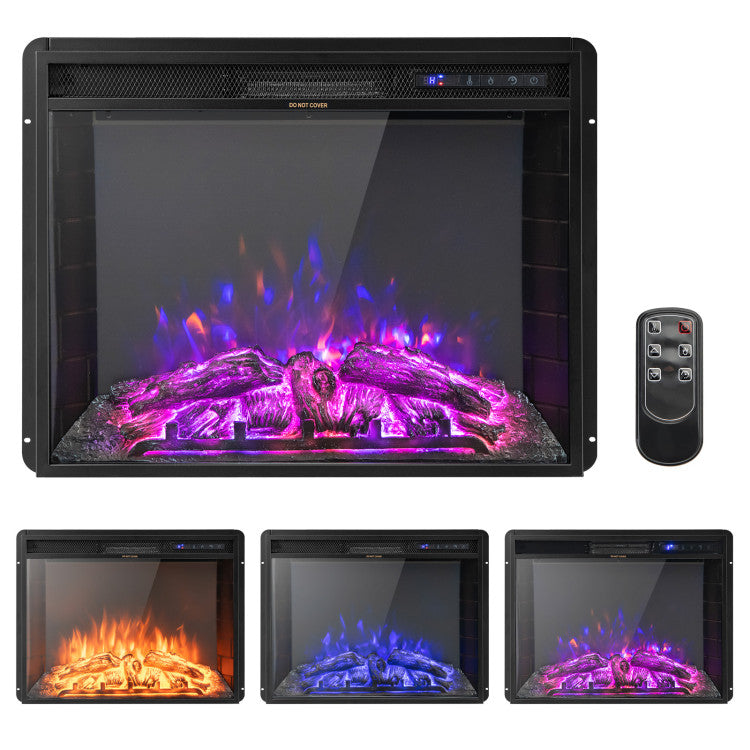 26" Electric Fireplace Insert