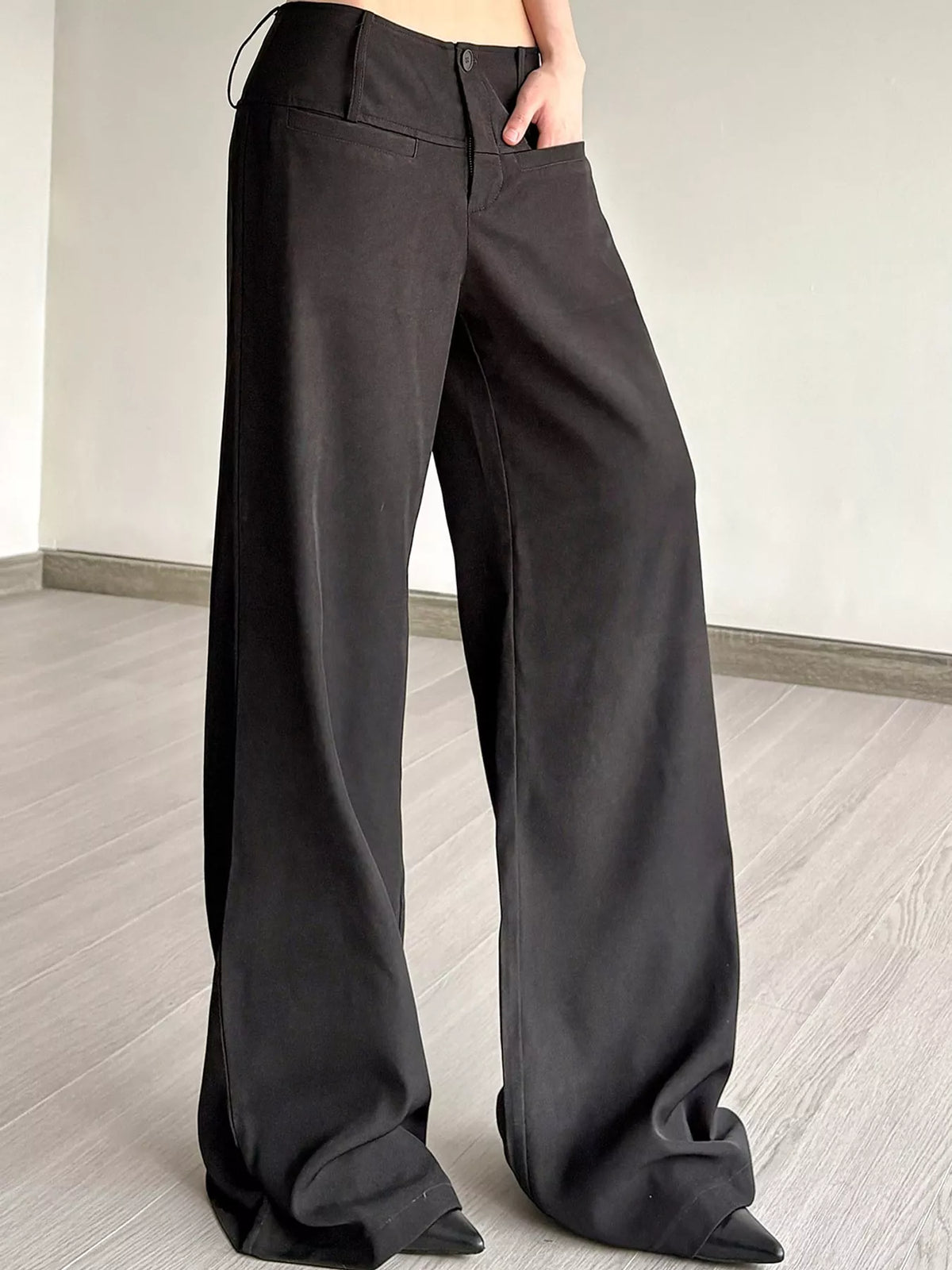 Loose Fit Flare Pants