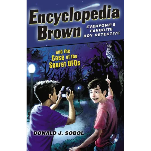 Encyclopedia Brown and the Case of the Secret UFOs - Paperback