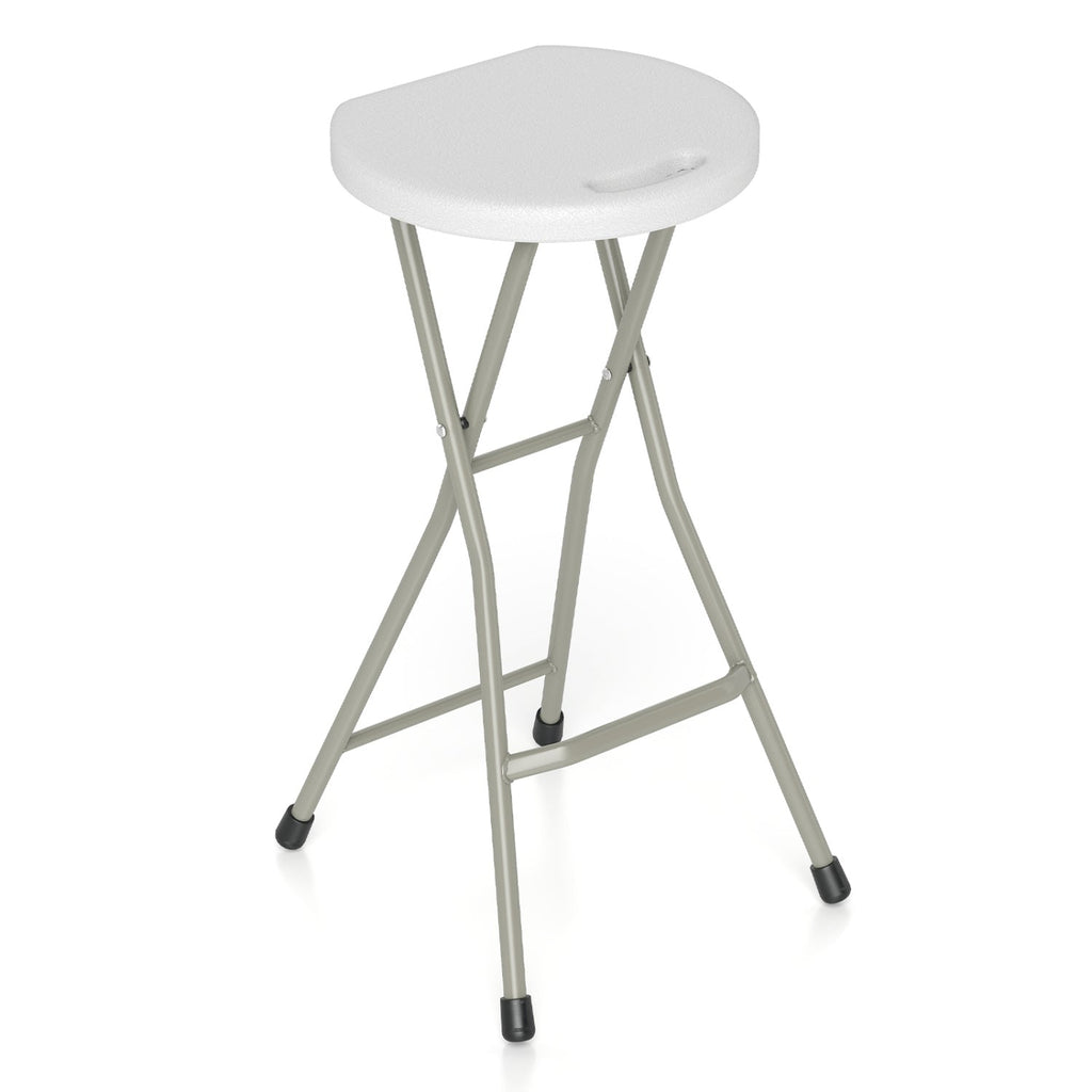 Folding Patio Dining Chairs 28" - Set of 2, 330 lbs Capacity