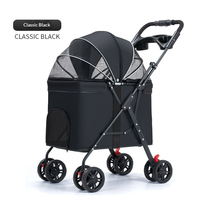 Multi-Functional Pet Stroller For Medium To Large Dogs