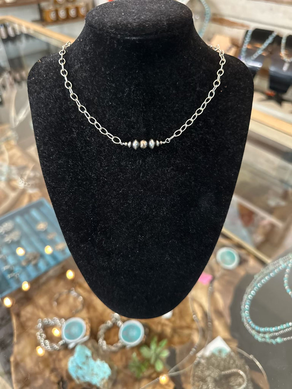 Jackie O Navajo Pearls