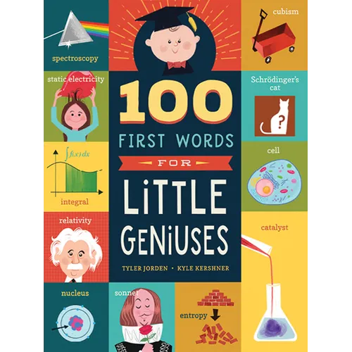100 First Words for Little Geniuses: Volume 2 - Board Book