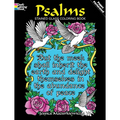Psalms Stained Glass Coloring Book - Paperback