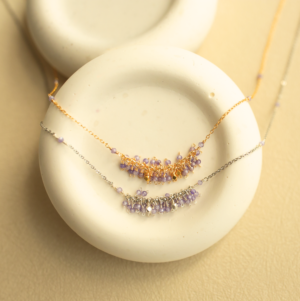 London Blue Quartz Reign Necklace