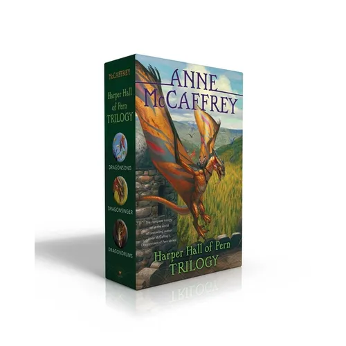 Harper Hall of Pern Trilogy (Boxed Set): Dragonsong; Dragonsinger; Dragondrums - Boxed Set