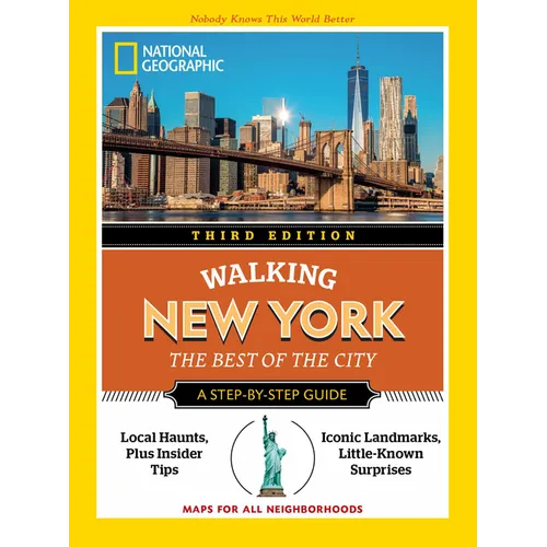 National Geographic Walking New York, 3rd Edition - Paperback