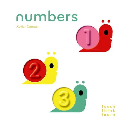 Touchthinklearn: Numbers: (Board Books for Baby Learners, Touch Feel Books for Children) - Board Book