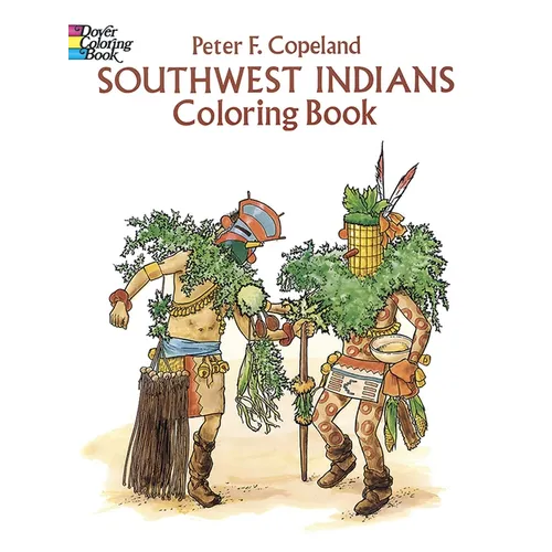Southwest Indians Coloring Book - Paperback