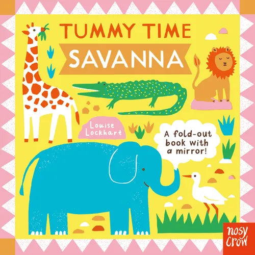 Tummy Time: Savanna - Board Book