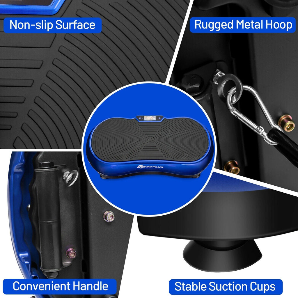 3D Vibration Plate Fitness Machine with Remote Control