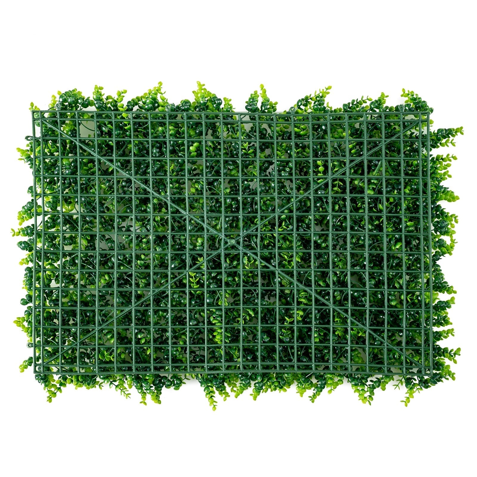12 Pieces 16 x 24 Inch Artificial Eucalyptus Hedge Plant Privacy Fence Panels