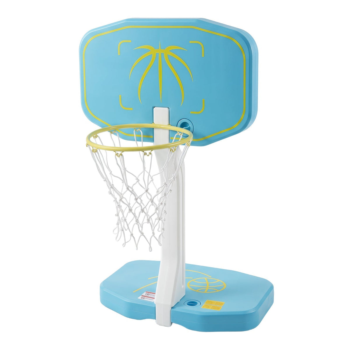 Pool Basketball Hoop and Volleyball Net 2-in-1 Combo Set