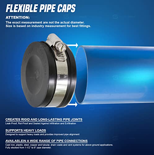 2" Rubber Cap