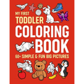 My First Toddler Coloring Book: Simple & Fun Big Pictures - Paperback