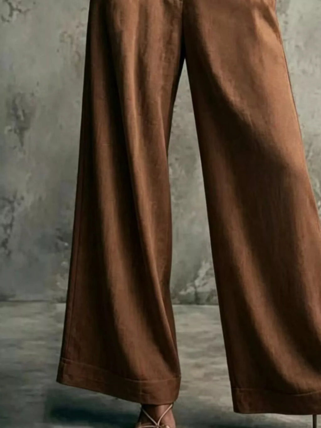 High-Waisted Wide-Leg Pants