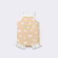 Strap-style Knitted Wool Baby Romper
