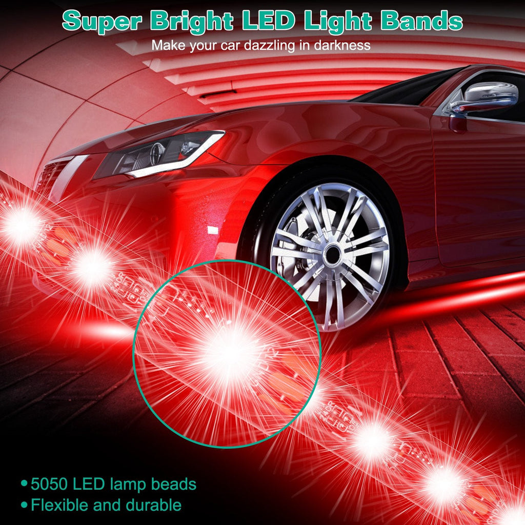 Waterproof RGB Underglow LED Strip for Car Exterior Lighting