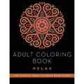 Adult Coloring Book: Relax - Paperback