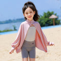 Kids Breathable Sun-Protection Shirt Shawl And Outdoor Sun-Blocking Cape