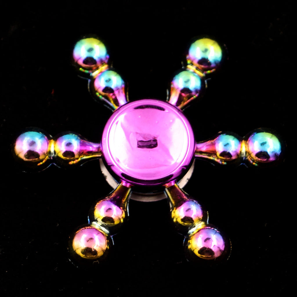 Zinc Alloy Electroplating Colorful Fingertip Top