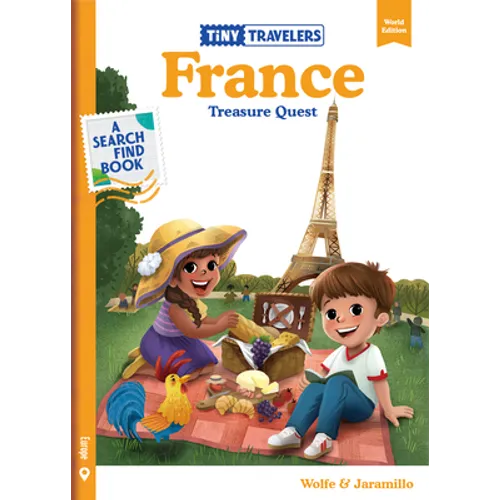Tiny Travelers France Treasure Quest - Hardcover