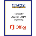 Microsoft Access 2019 - Beginning: Student Manual (Black & White) - Paperback