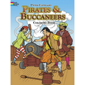 Pirates & Buccaneers Coloring Book - Paperback