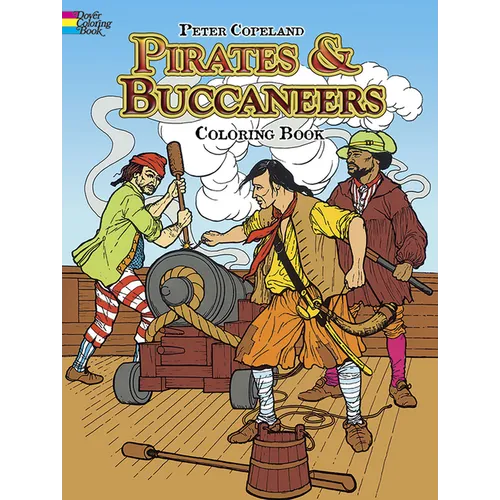 Pirates & Buccaneers Coloring Book - Paperback