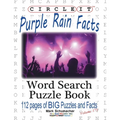 Circle It, Purple Rain Facts, Word Search, Puzzle Book - Paperback