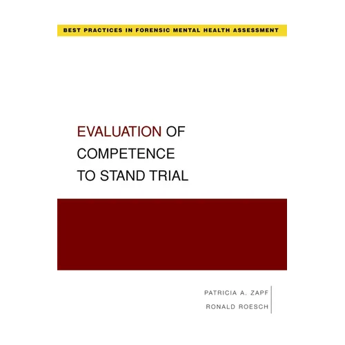 Evaluation of Competence to Stand Trial - Paperback