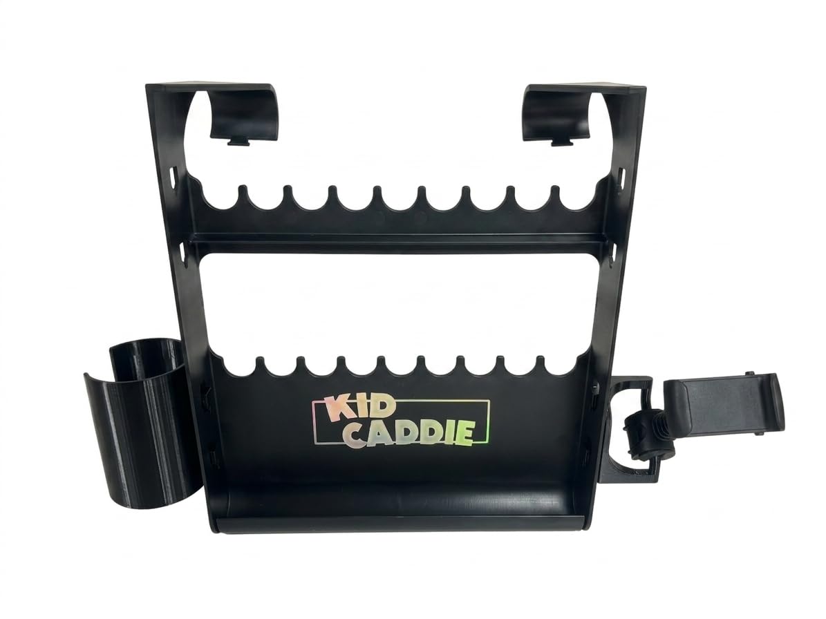 Front Nine Bundle - Kid Caddie, Phone and Cup Holder Accessory Bundle