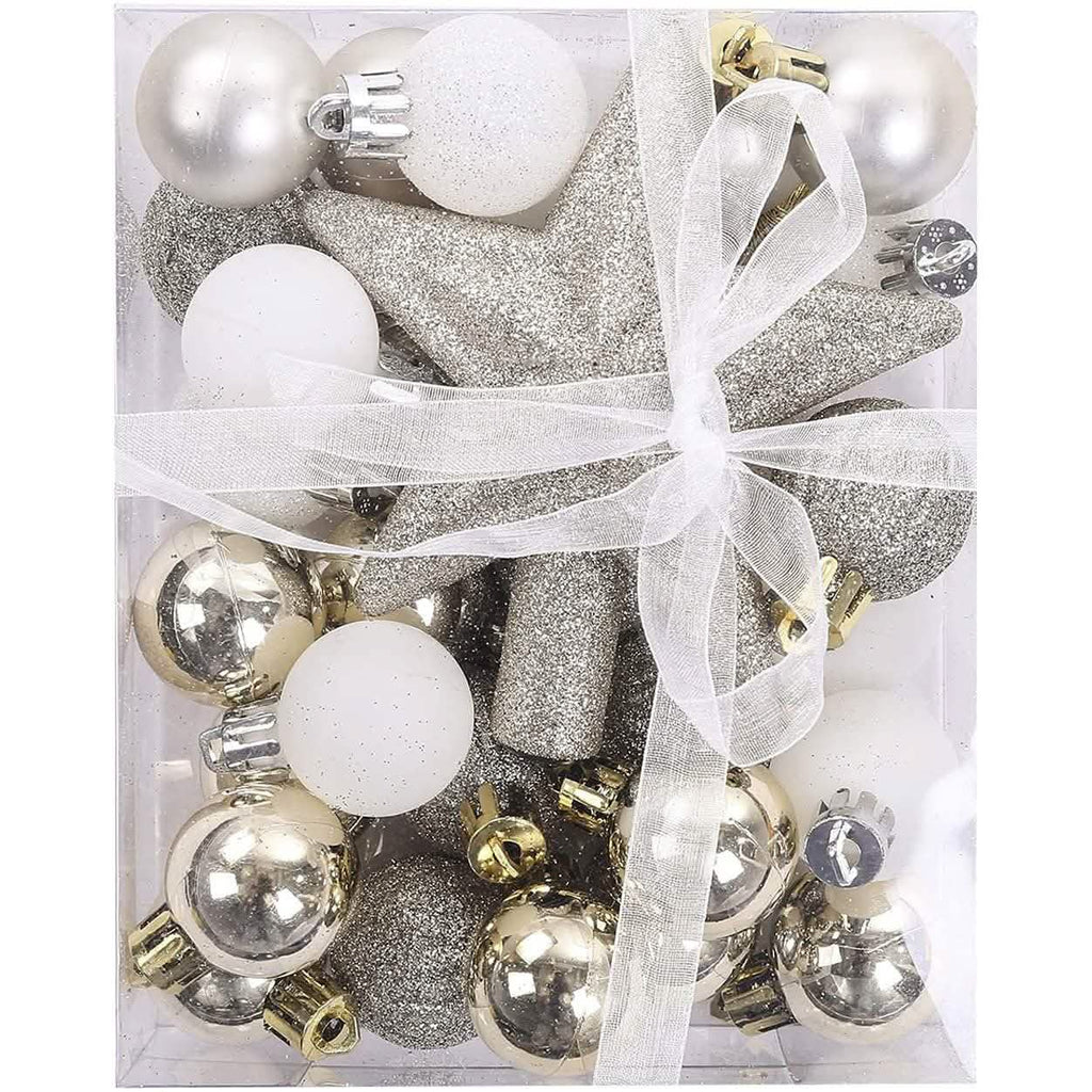 30-Piece: Christmas Balls Ornaments for Xmas Tree