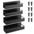 Magnetic Spice Rack with 8 Removable Hooks for Kitchen