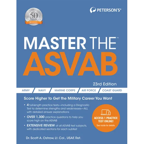 Master the ASVAB - Paperback