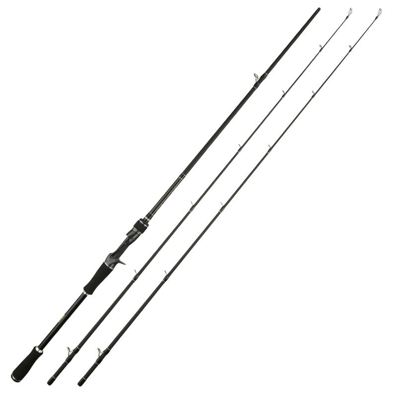 Ultra-hard Straight-shaft Spinning Carbon Lure Rod