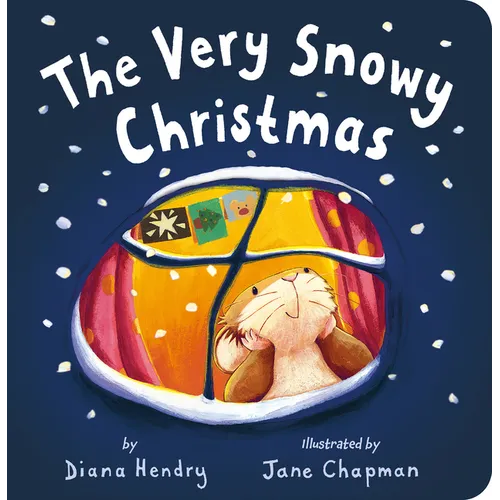 The Very Snowy Christmas: A Sparkly Christmas Board Book for Kids and Toddlers - Board Book