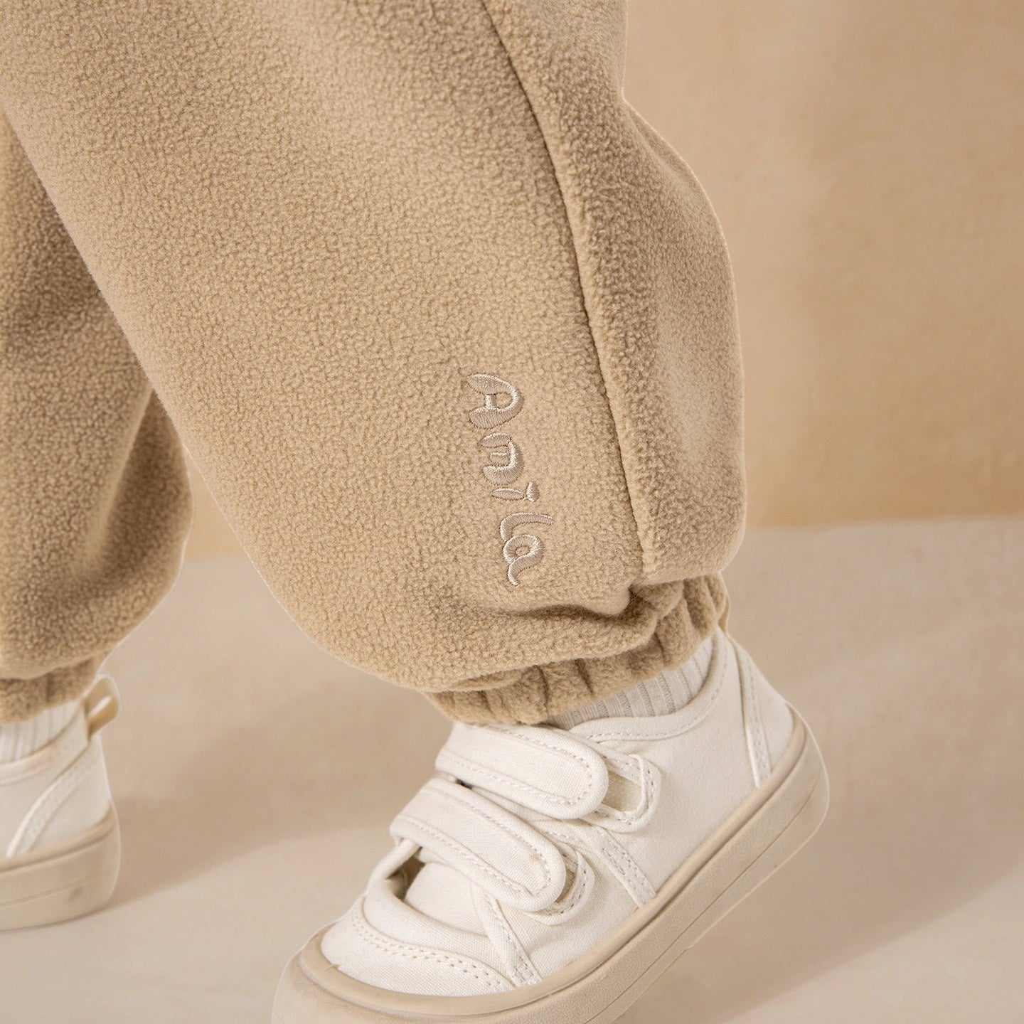 Elastic Waist Warm Trousers Winter Casual Bottoms