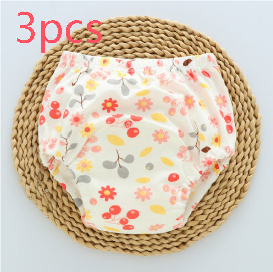Baby Training Pants Washable 6-layer Gauze Diaper Cover Learning
