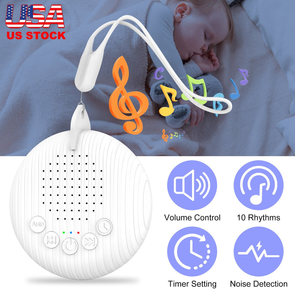 Portable White Noise Sound Machine for Sleep and Focus