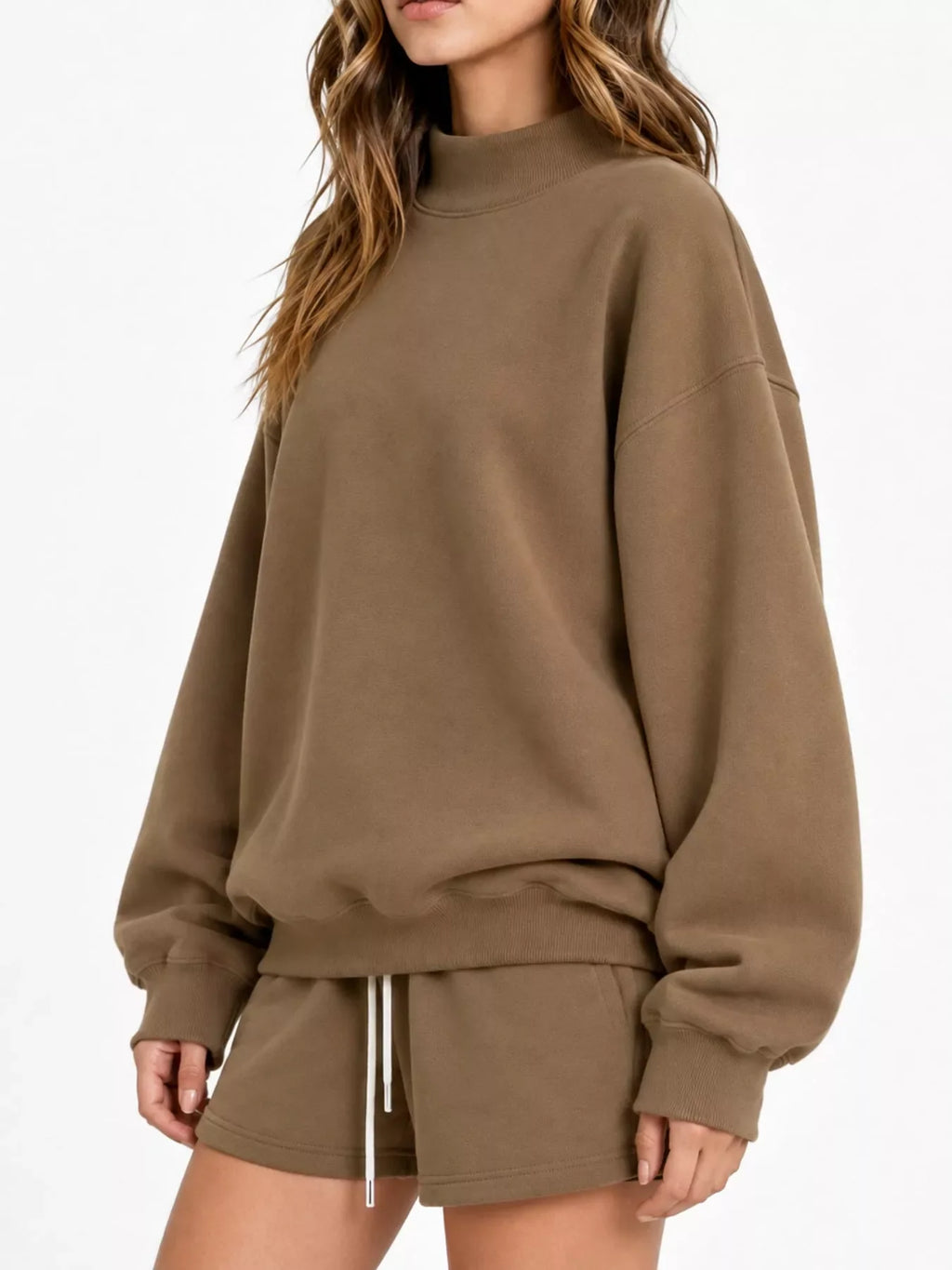 Oversized Dropped Shoulder Sweatshirt