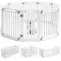 Dog Playpen 10 Panel 31.5" Height Indoor Outdoor Pet Fence