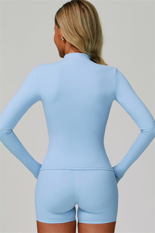 The Elixir Jacket Sports Bra Shorts 3-Piece Set